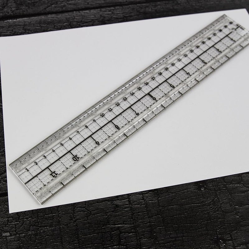 TONIC STUDIOS Tim Holtz Edge to Edge 12" Media Ruler - Image 4